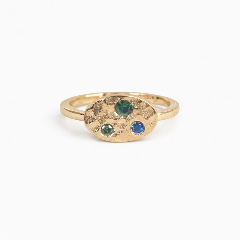 Sapphire Pond Ring