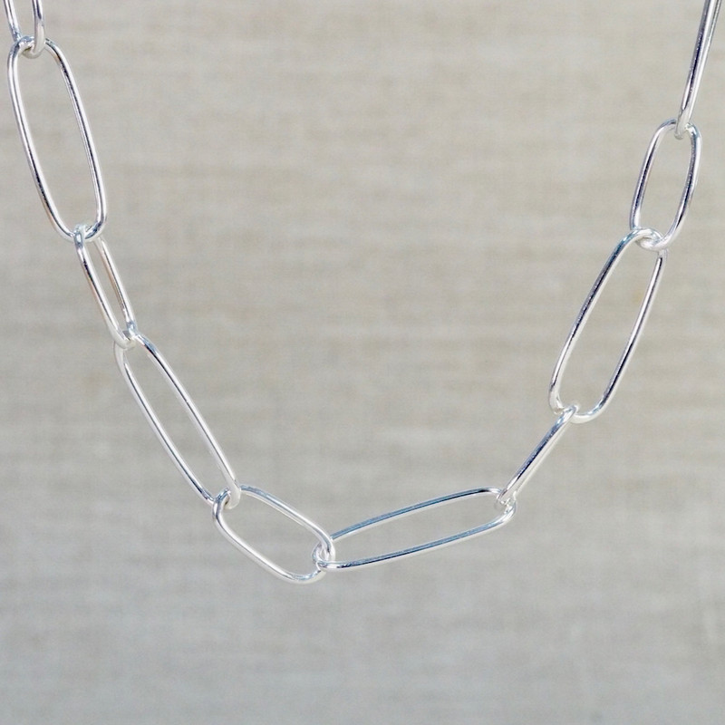Short/Long/Short Handmade Chain