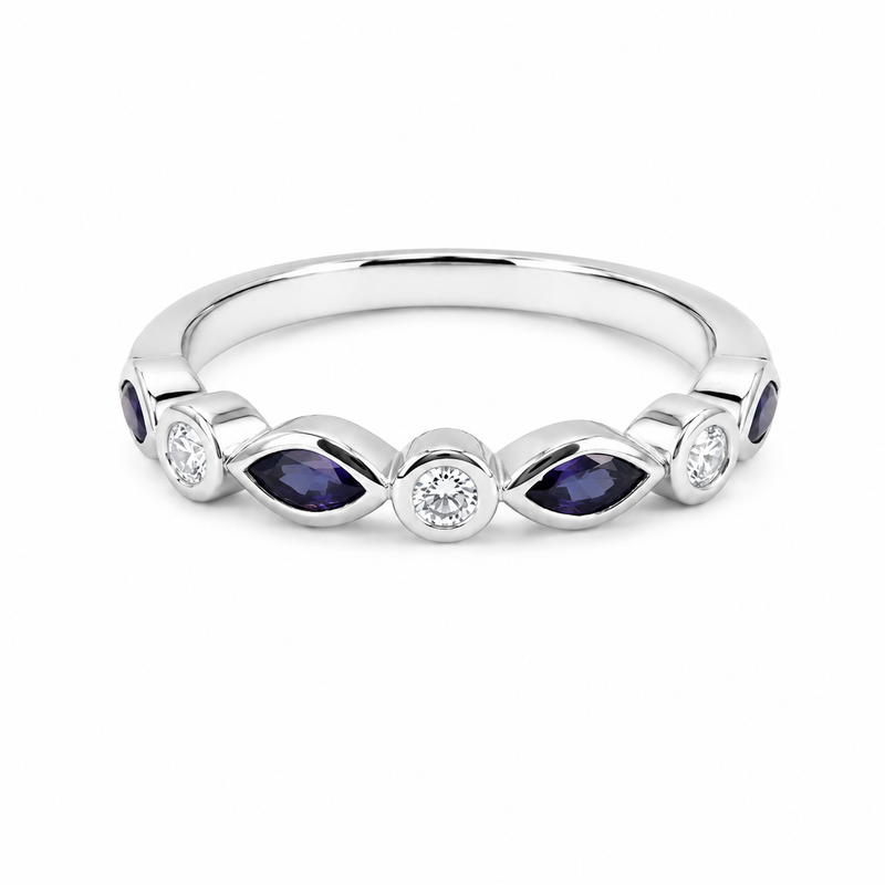Susannah Sapphire & Diamond Ring