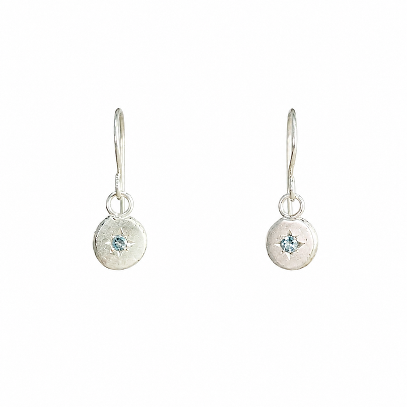 Aquamarine Samantha Earrings