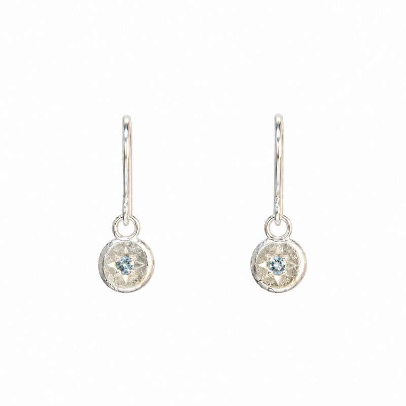 Aquamarine Samantha Earrings