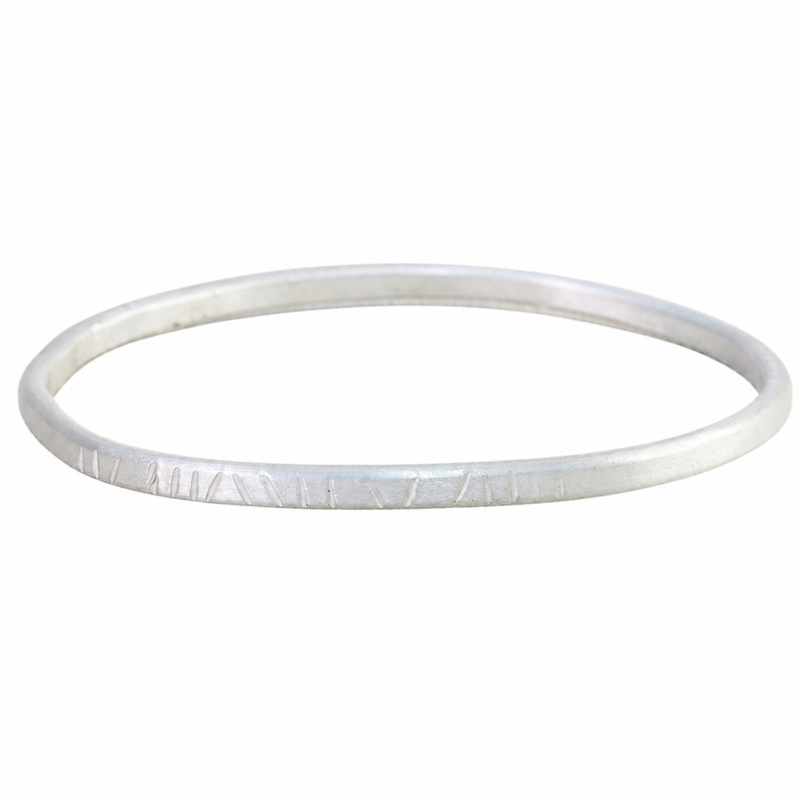 Silver Björn Bangle