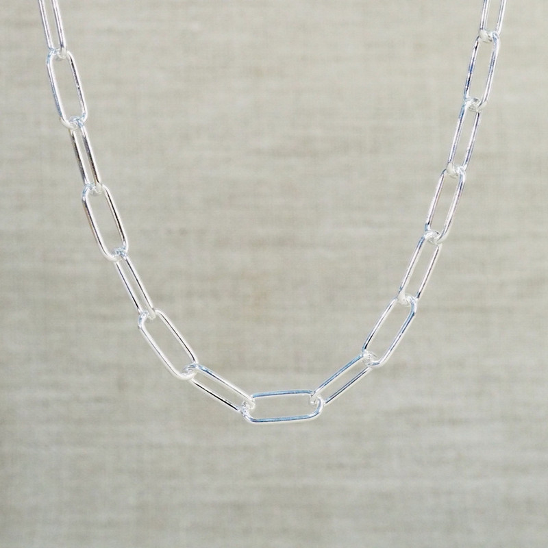 Paperclip Chain Necklace