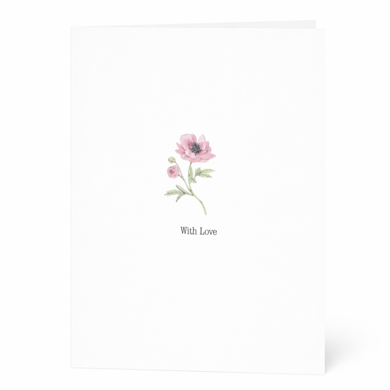 With Love Greeting Card