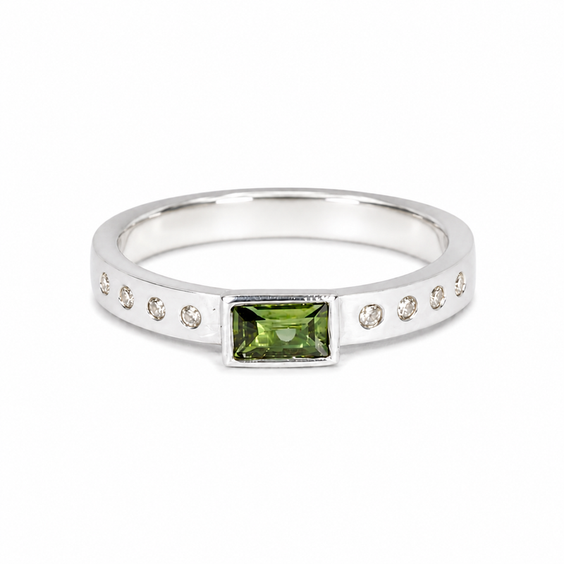 Willow Sapphire & Diamond Ring