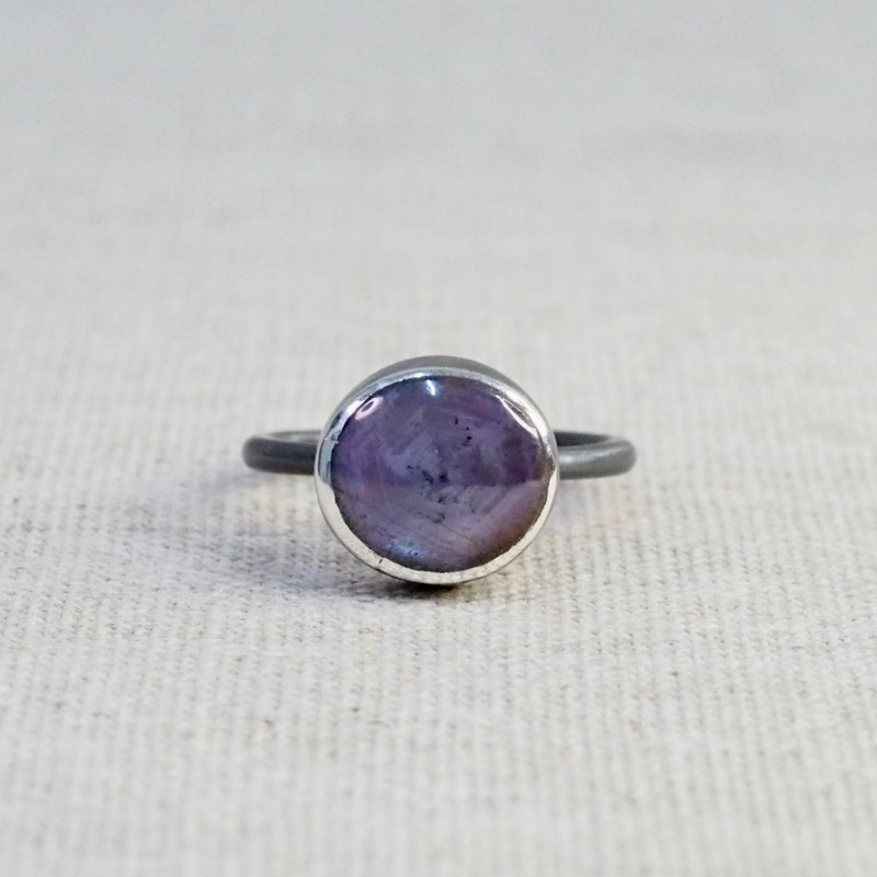 Silky Ruby Podium Ring