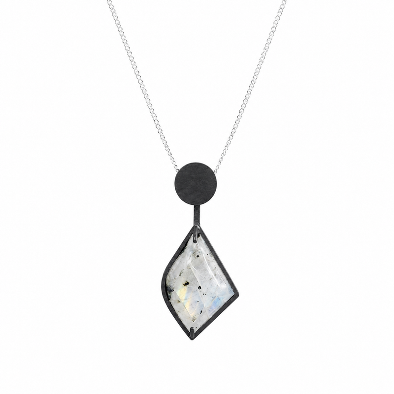 Moonstone Kite Inclusion Necklace