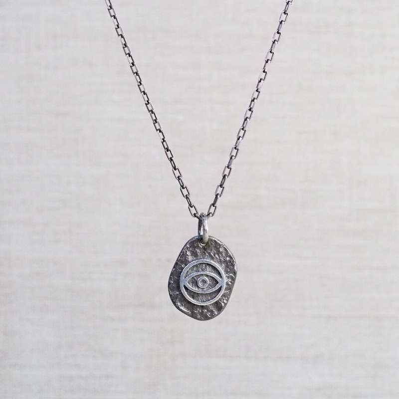 Terra Black Eye Necklace
