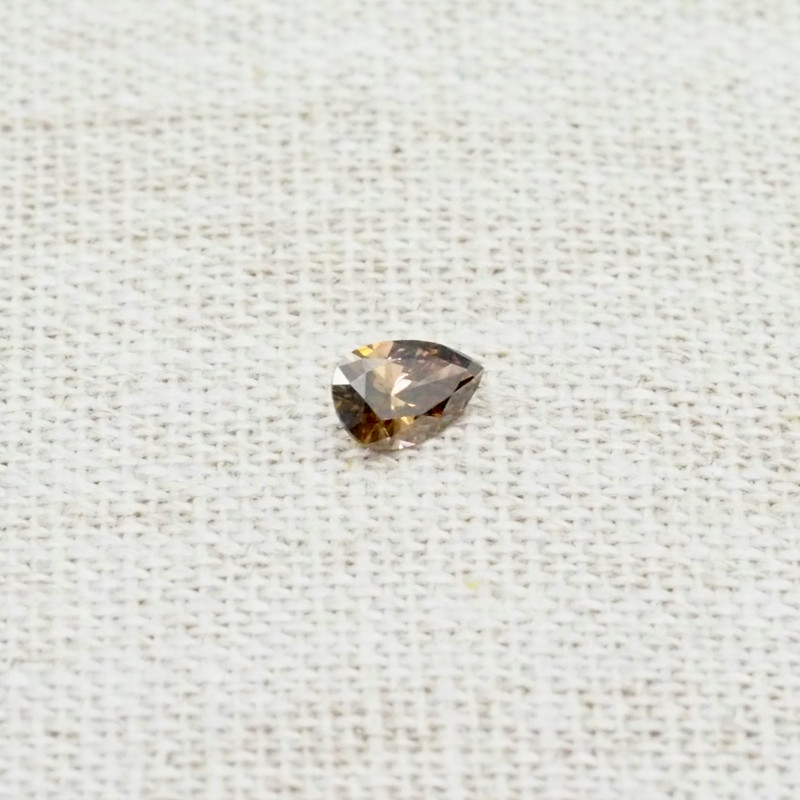 Australian Argyle Pear Cut Diamond