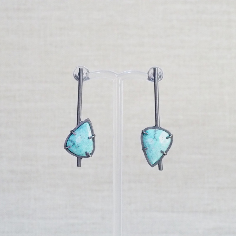 Turquoise Pendulum Earrings