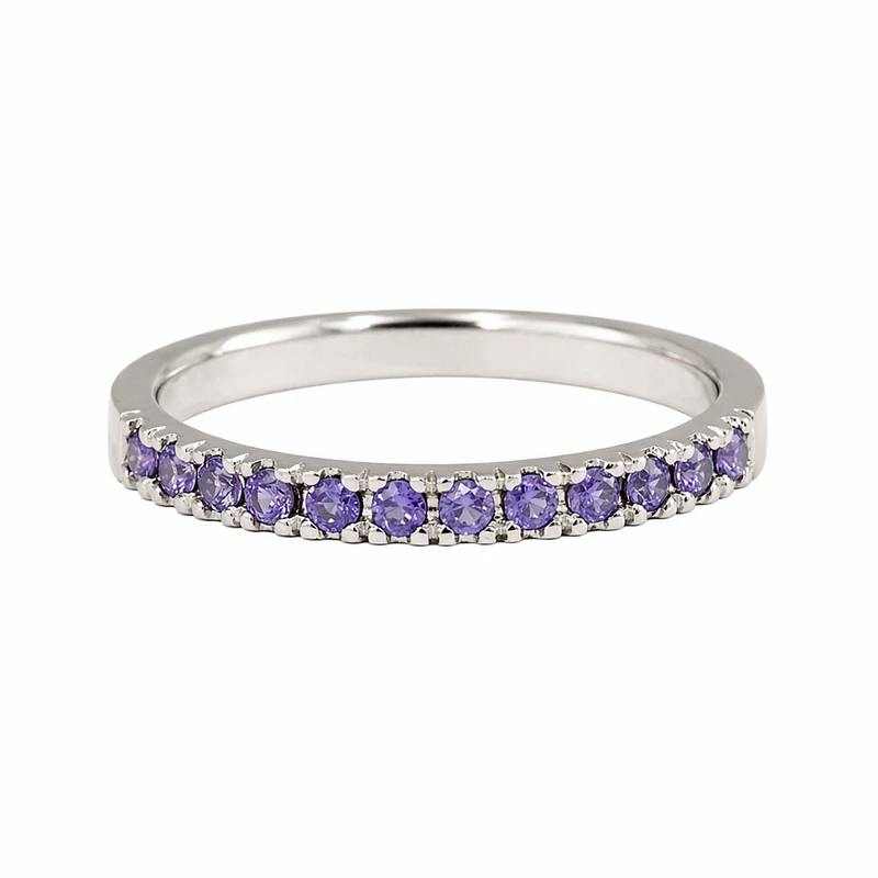 Purple Sapphire Regal Ring