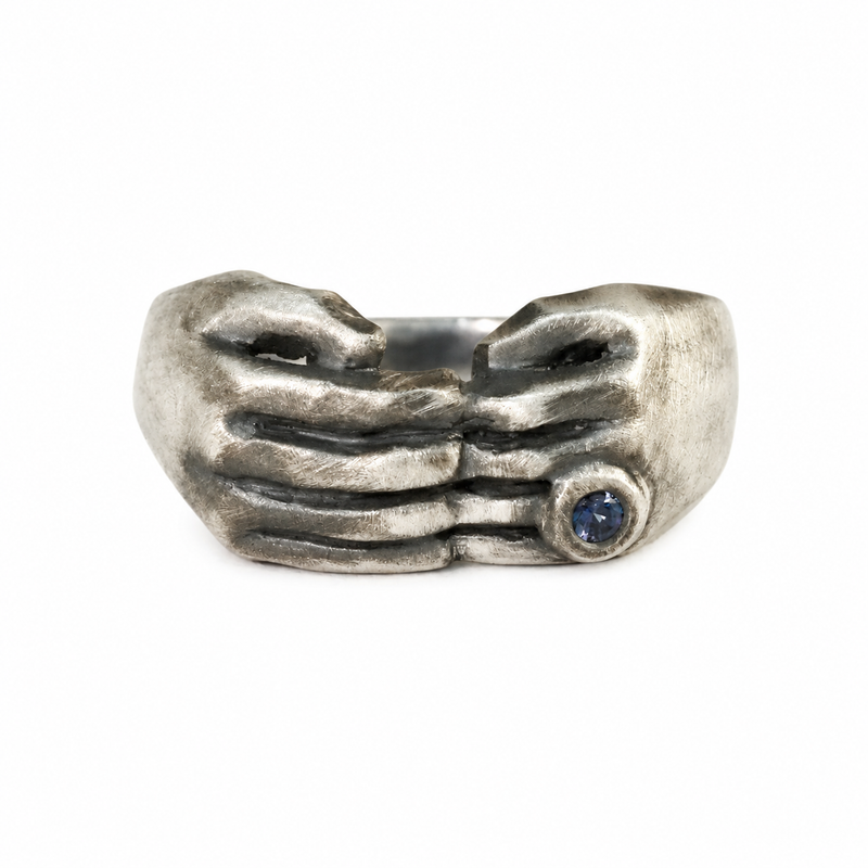 Sapphire Big Embrace Ring