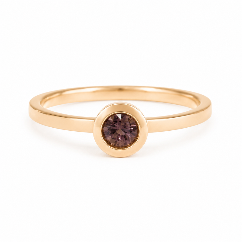 Mahogany Sapphire Ring