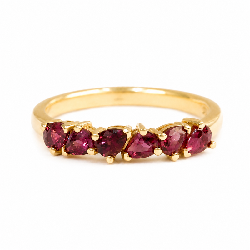 Ruby Pear Sweetness Ring