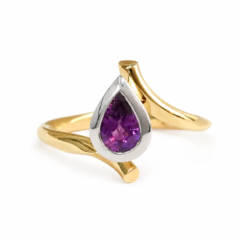 Swept Away Sapphire Ring