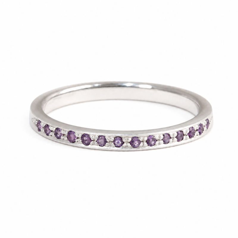 Jacaranda Amethyst Ring
