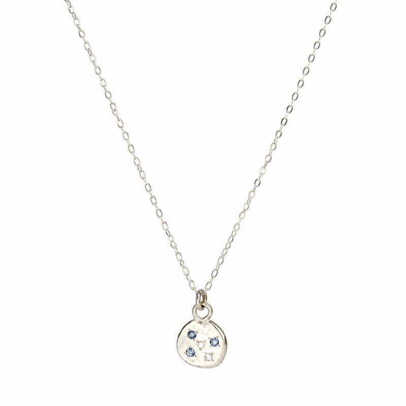 White Gold Luna Necklace