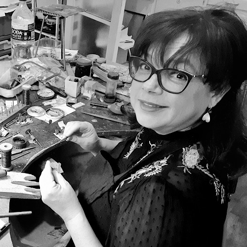 Portrait of jeweller Ida Maglai