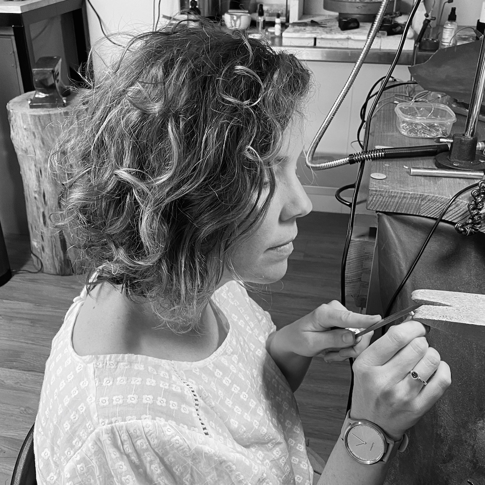 Portrait of jeweller Katie Shanahan