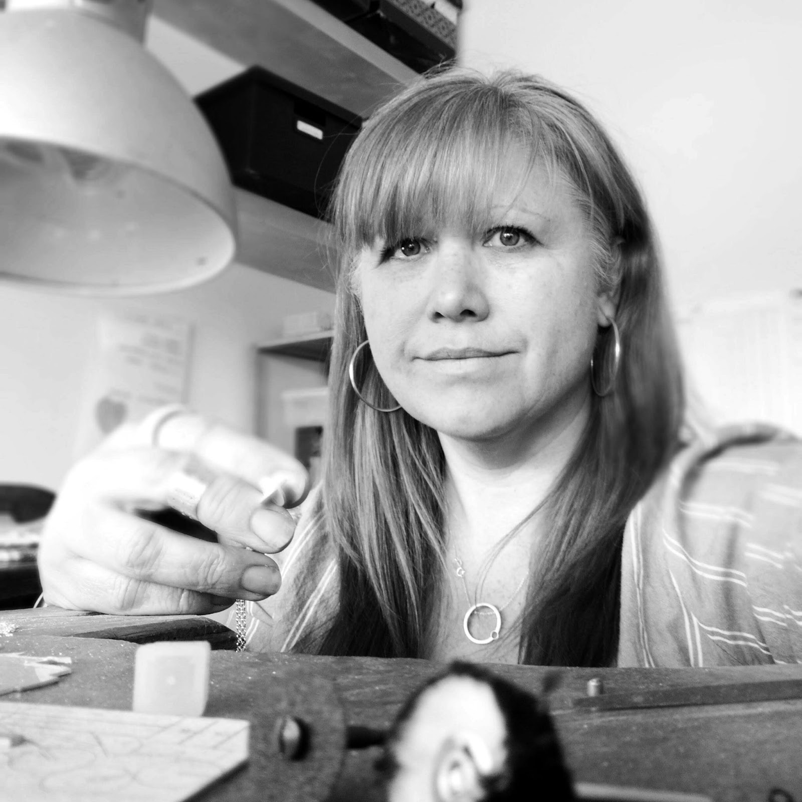 Portrait of jeweller Rachael Grigulis