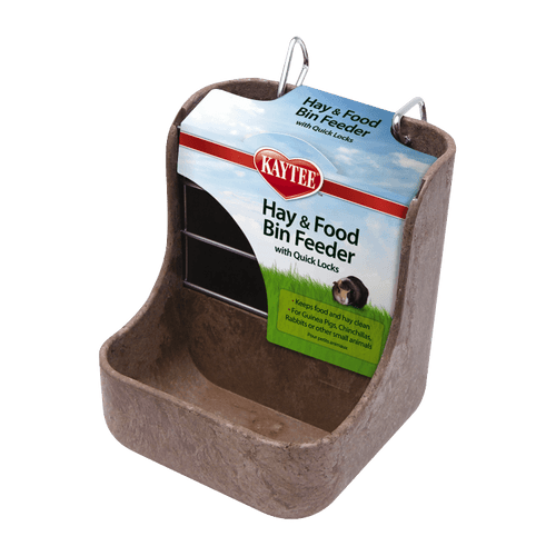 Kaytee Hay & Food Bin Feeder