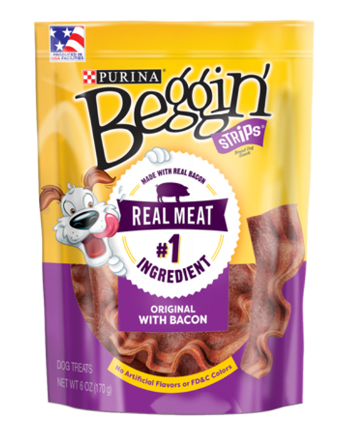 Purina Beggin Strips Original with Bacon 6.0oz