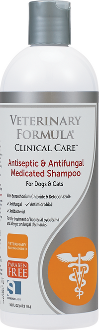 Veterinary Formula Antiseptic & Antifungal Shampoo 16oz