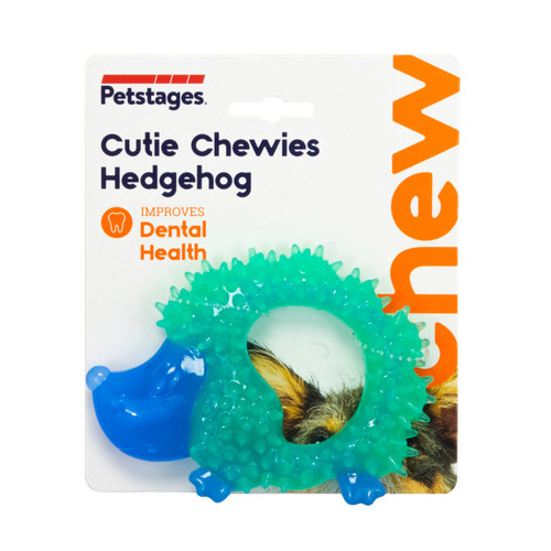Cutie Chewies Hedgehog Dog Chew Toy