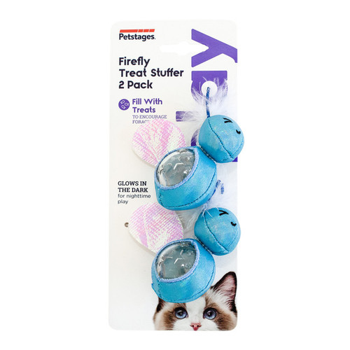 Firefly Treat Stuffer Glow-In-The-Dark Cat Toy