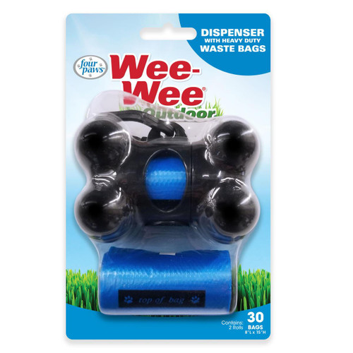 Wee-Wee® Outdoor Dog Waste Bag Dispenser With Heavy Duty Waste Bags