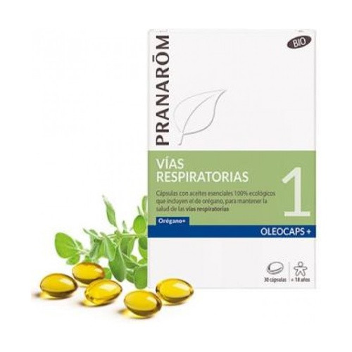 Pranarom oleocaps 1 nariz-garganta 30 capsulas