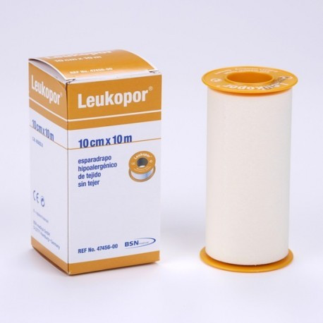 Esparadrapo hipoalergico leukopor papel 10 x 10
