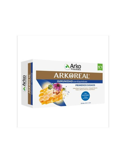 Arkoreal jalea real inmunidad bio 15 mL 20 ampollas