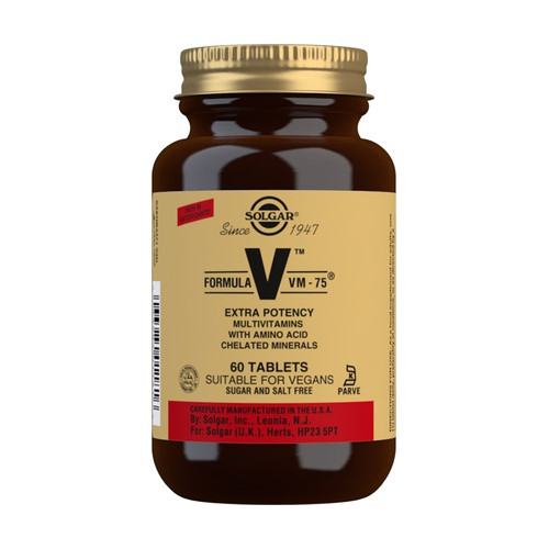 Solgar fórmula vm-75 rica antioxidantes 60 comprimidos