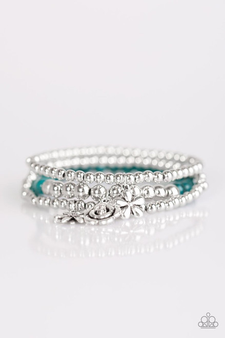 Gardenia Party - Blue Bracelet