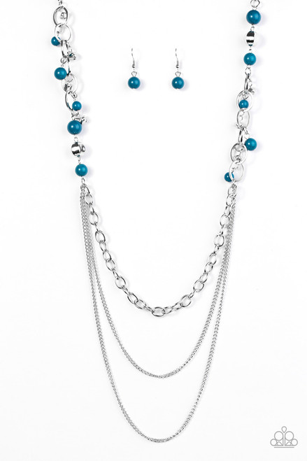 Carefree and Capricious - Blue Necklace