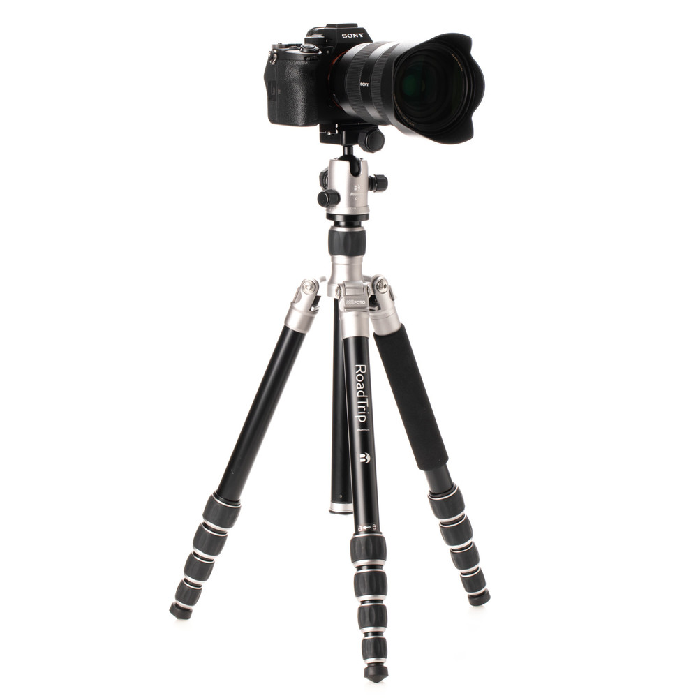 MeFOTO RoadTrip Aluminum Tripod Kit in Titanium