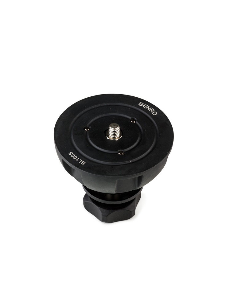 100mm Half Ball Adapter with Short Tie Down Handle. Fits 100mm Bowl.