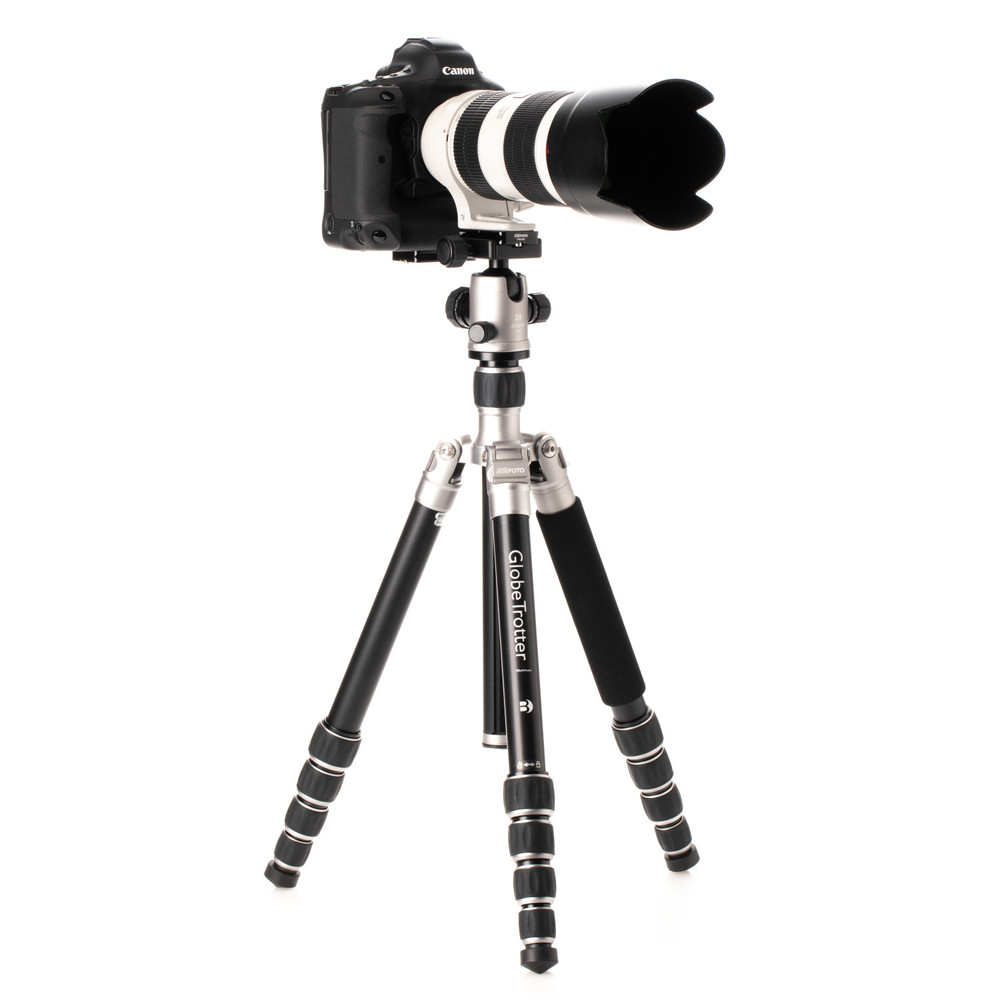 MeFOTO GlobeTrotter Aluminum Tripod Kit in Titanium