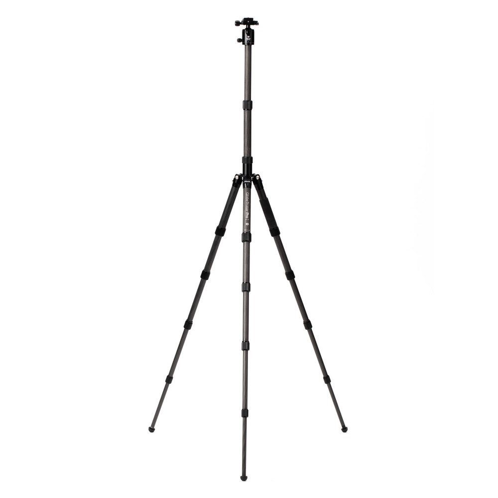 MeFOTO GlobeTrotter PRO Carbon Fibre Travel Tripod with Photo Ball Head, Black