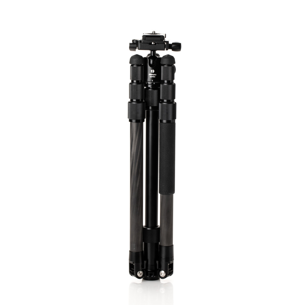 MeFOTO BackPacker PRO Carbon Fibre Travel Tripod with Photo Ball Head, Black