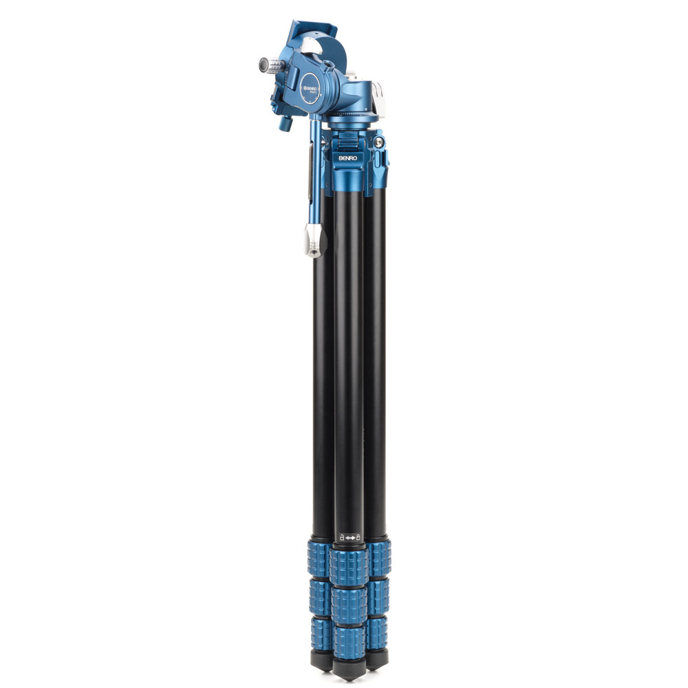 Benro SuperSlim AL 1.5 Series, 4 Section Tripod with PHVF3 Hybrid Flip Head