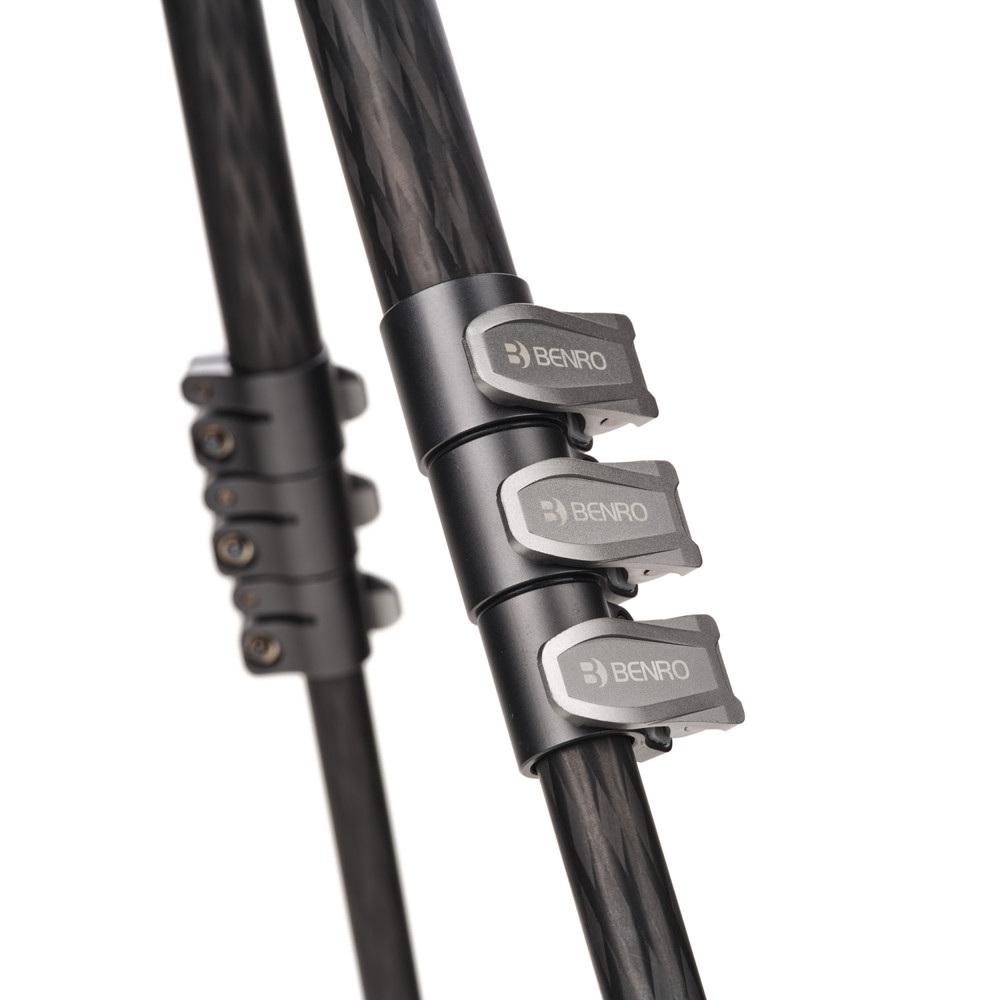 Benro Mammoth CF 3 Series, 4 Section Tripod with Flip Locks