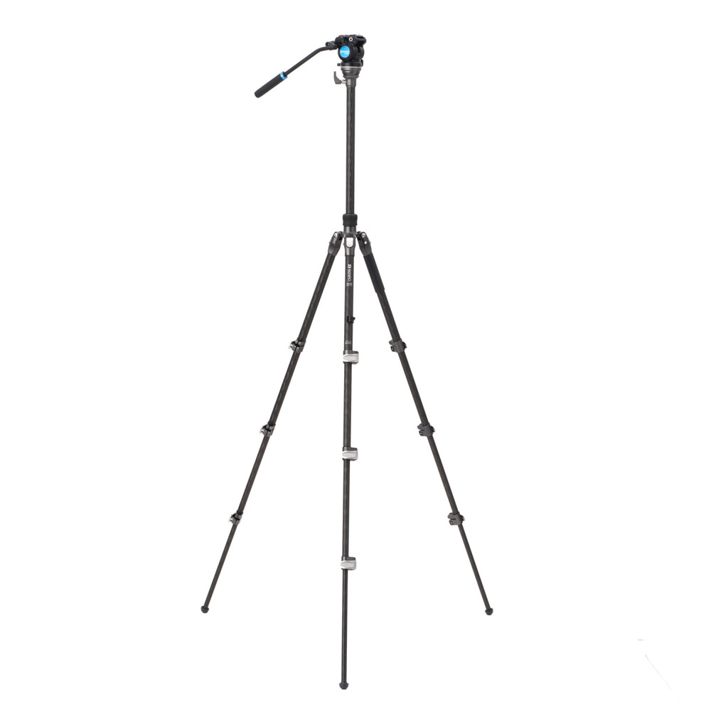 FRHN14CFS2PRO
Benro Rhino CF 1 Series, 4 Section Tripod/Monopod FRHN14C with Flip Locks and S2PRO Video Head
