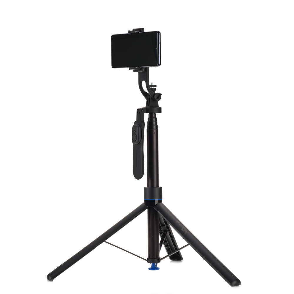 Benro Mini Tripod and Selfie Stick with Bluetooth Remote for Smartphones - Black (BK70)