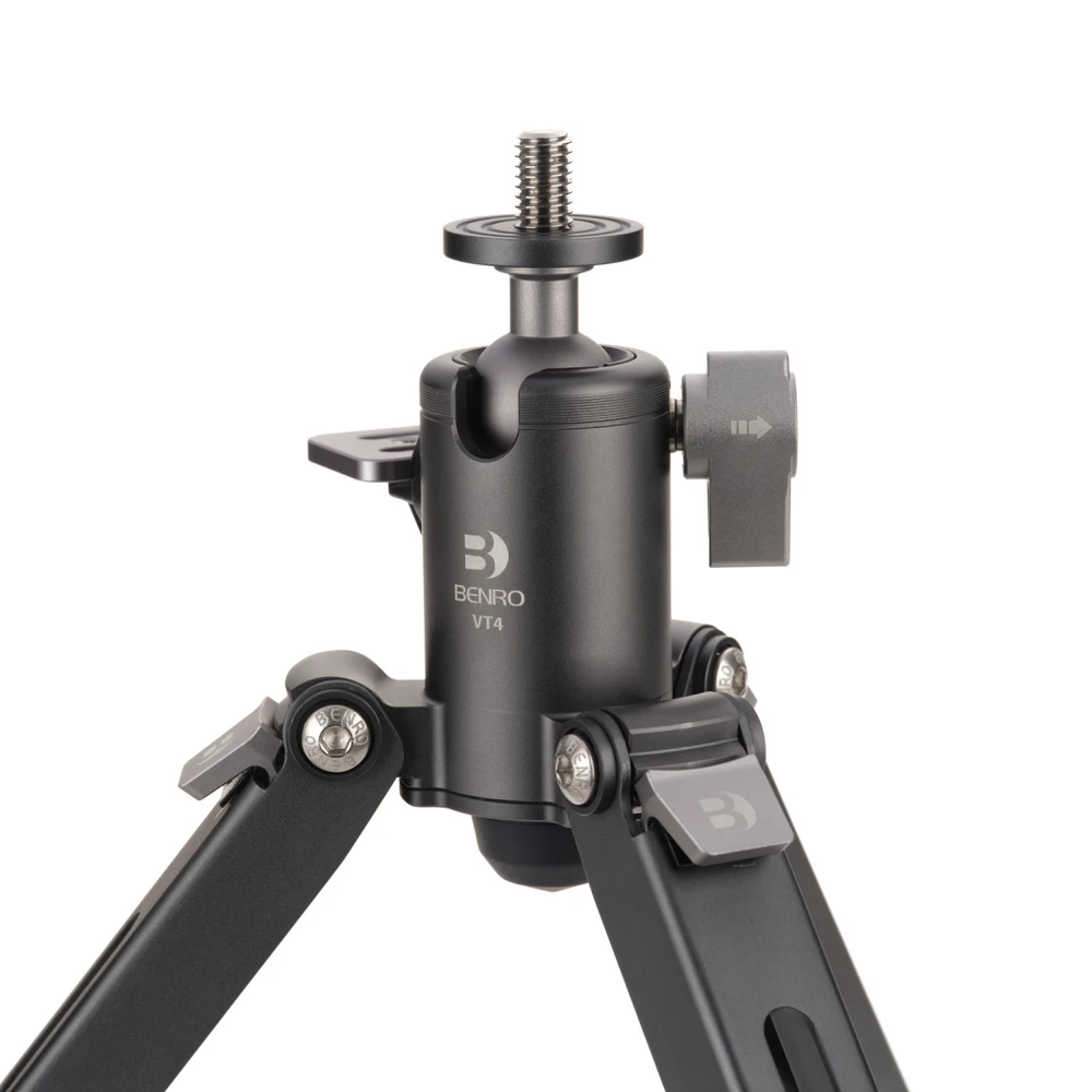 Benro VT4 3-Leg Monopod Base with Foot-Activated 90 Degree Lock