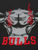 playera oversize negra, playera heavyweight 340g, playera de algodon pesada, playera premium streetwear, playera negra de toro, playera bulls bordada, playera 100 algodon premium, playera streetwear mexico, playera bordado rojo, playera corte oversize hombre, playera de alta calidad 340g, ropa urbana premium, playera con bordado tridimensional, streetwear de lujo, t-shirt oversize negra, BULLS, CHICAGO