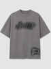 playera oversize gris, playera heavyweight 340g gris, playera gris con pedreria, playera premium streetwear, playera 100 algodon premium, playera gris con cristales, playera estilo grafiti gris, ropa urbana premium mexico, t-shirt oversize de lujo, playera de alta calidad 340g, playera letras goticas pedreria, streetwear premium gris, playera hombros caidos gris