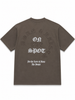 playera oversize cafe hombre, playera premium streetwear, playera 100% algodon heavyweight, playera cafe hombre, playera bordado gotico, ropa urbana de lujo, heavy cotton t-shirt, playera hombros caidos, bordado de alta densidad streetwear, moda urbana premium, t-shirt oversize marron, playera algodon 340g, playera born and raised, streetwear tipografia gotica