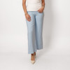 pantalon ancho mujer azul claro, pantalon wide leg dama azul celeste, pantalon casual de vestir para mujer, pantalon fluido poliéster spandex, pantalon tiro alto mujer azul, pantalon palazzo azul claro, ropa formal de vestir dama, pantalon elastico para mujer, pantalon vestir mujer azul pastel, pantalon comodo oficina mujer